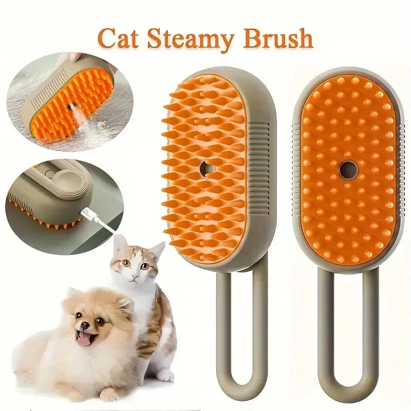 Pets Cleaning Spray And Hair Removal Brush